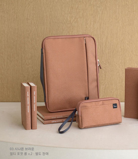 Multi Pouch For Book & 11" Tablet [6colors] | 11inch iPad Case