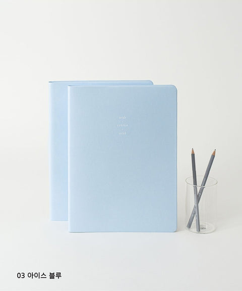 2027 Weekly Planner XL A4 [8colors] | Notable Memory Extra Large Weekly Diary