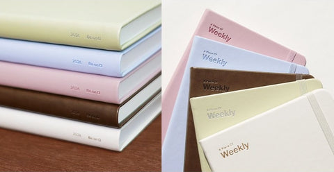 2026 A Piece of Weekly Planner [5colors]