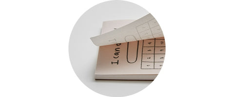 Component Memo Pad B6 [4types]