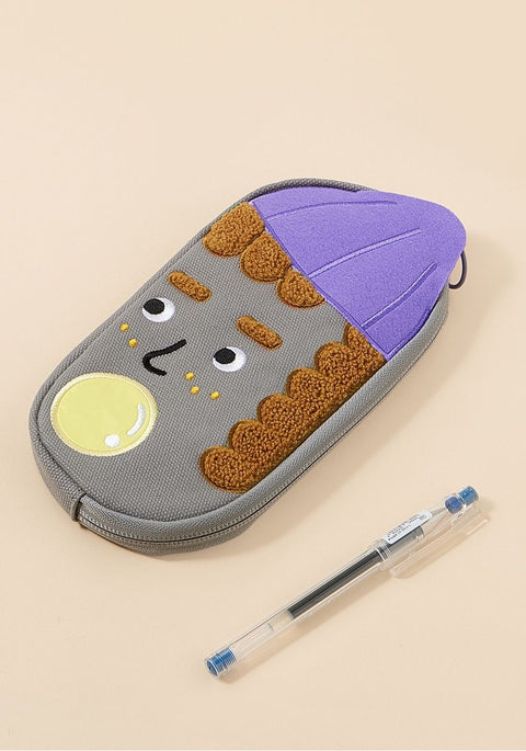 Beard Man Pencil Case ver.2 [2types] | Pen Pouch