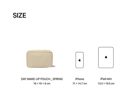 Daily Makeup Pouch v.Spring [6colors]