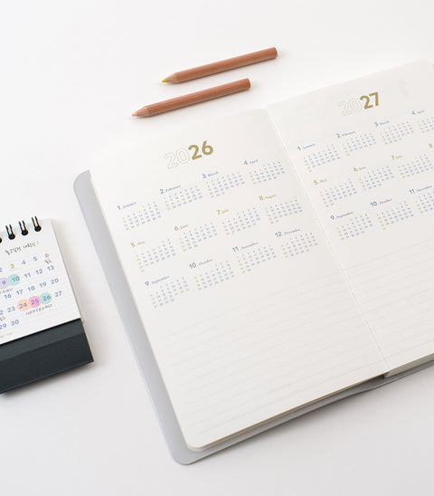2026 Weekly Planner Medium [8colors] | Notable Memory Medium Weekly Diary