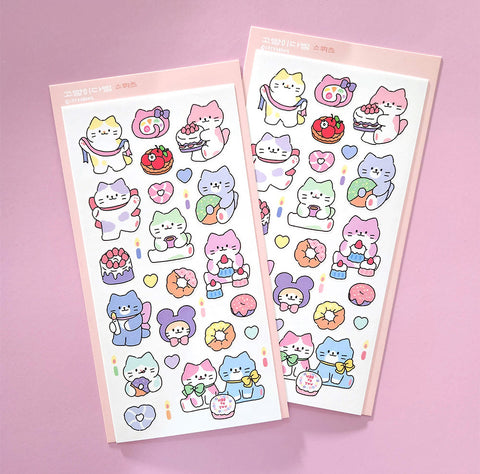 Sweets Seal Sticker | Kitty