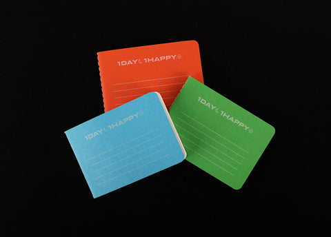 1 Day 1 Happy Handy Notebook [3colors]