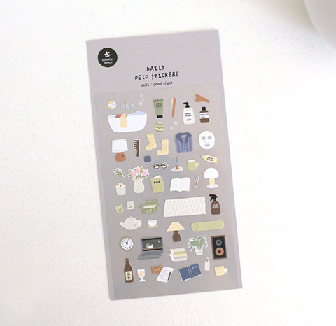 Planner Stickers [1181 good night-]