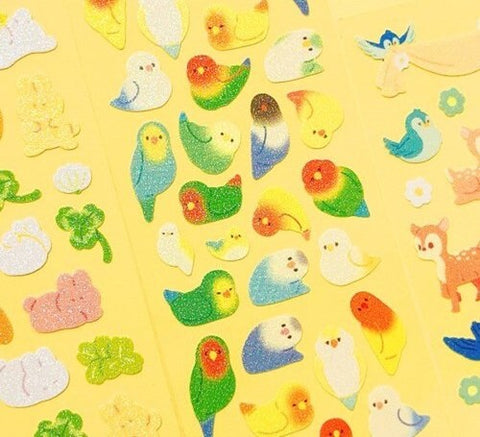 Twinkle Deco Sticker [Parrot]