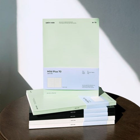A5 Satin Notebook M70 [3colors] | Line & Grid Notebook