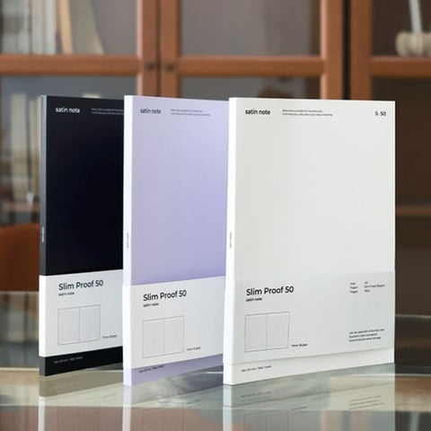 A5 Satin Line & Grid Notebook S50 [3colors]