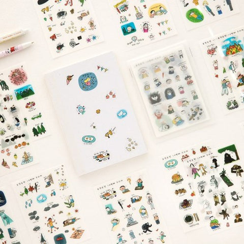 Patting Patting Daily Deco Sticker Pack v.10 | 10sheets