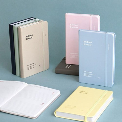 2026 Brilliant Daily Planner [7colors] | Daily Diary
