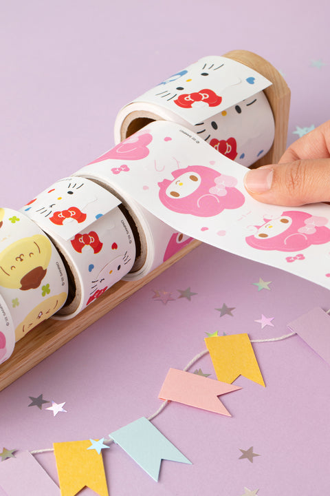 Sanrio Cuty Roll Sticker [6types]