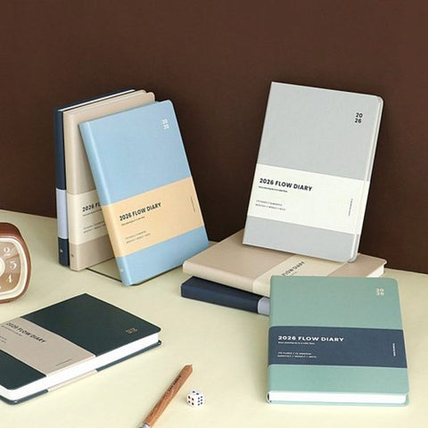 2026 Flow Weekly Diary [6colors] | Weekly Planner