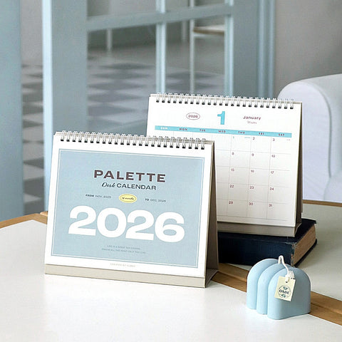 2026 Palette Desk Calendar