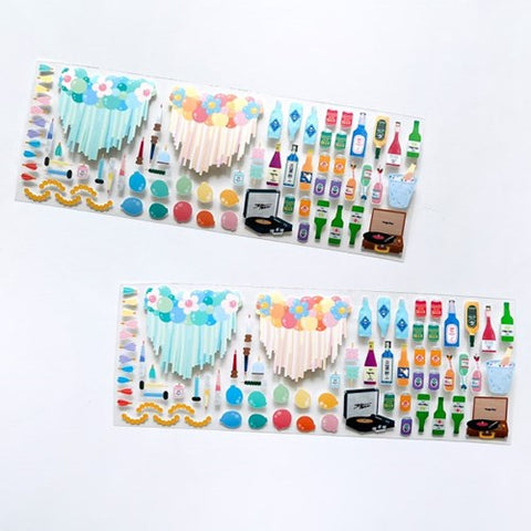 Party Supplies Seal Sticker | Deco Sticker | Party Goods