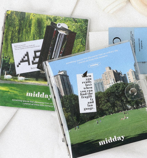 A6 Midday 6 Holes Binder Set [2types]