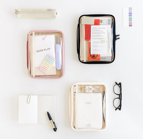 momossi Window Book Pouch M [3colors] | Book Pad Pouch