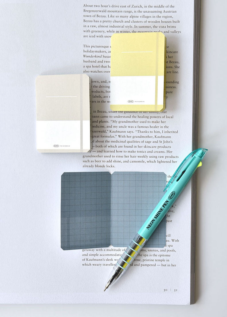 Thumbnail Sticky Memo Book [12types] | Foldable Sticky Notes – dubudumo