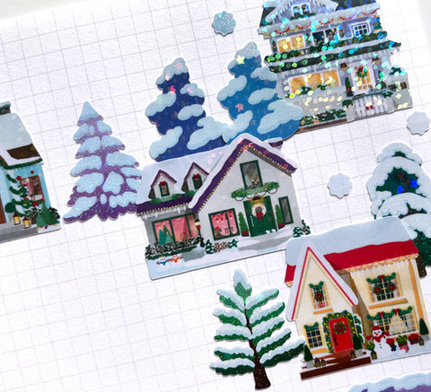 Winter Village Seal Sticker [3types]