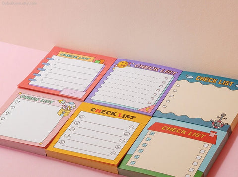 Ardium Checklist Memo Pad [3types] | To Do List