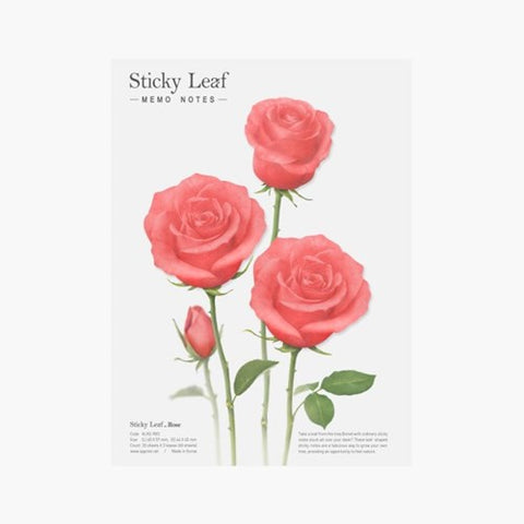 Rose Sticky Notes L [2colors]