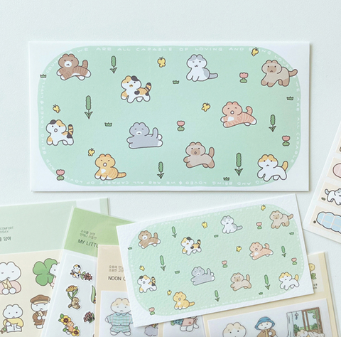 A Piece of Happiness Kitty Sticker Pack | 5 sheets