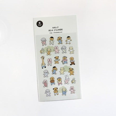 Planner Stickers [1194 everybody run!]