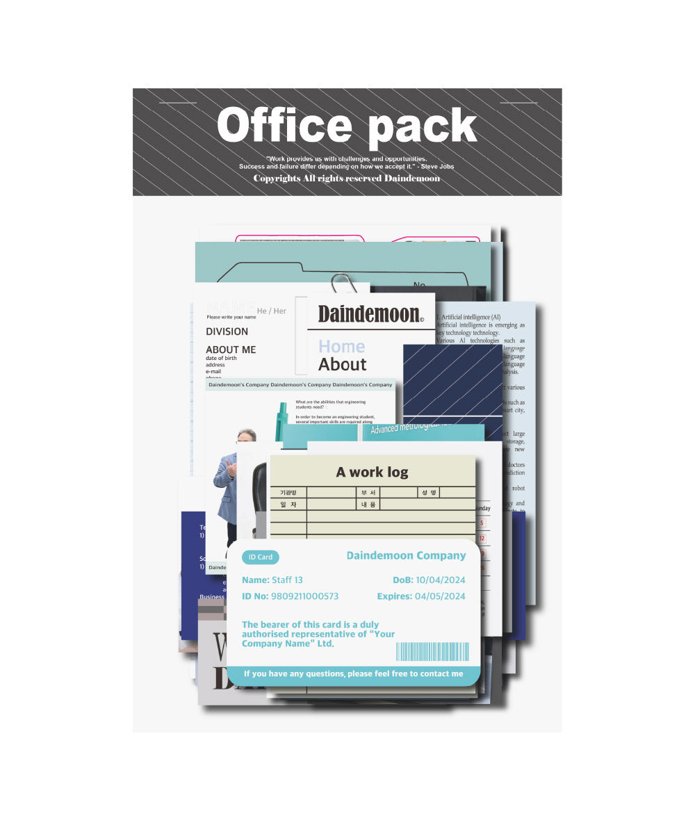 Office Sticker Pack – dubudumo