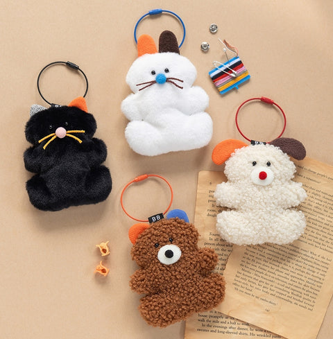 Brunch Brother Fluffy Key Ring [4types]