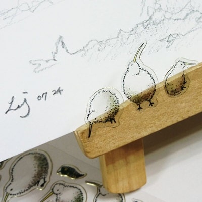 Planner Stickers [Kiwi Bird]