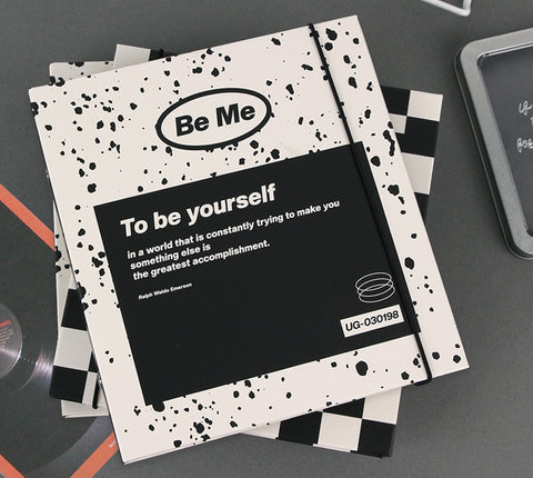 A6 Wide Be Me Square Binder Cover [2types]