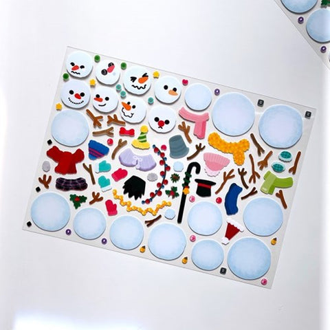 Snowman Seal Sticker | Deco Sticker