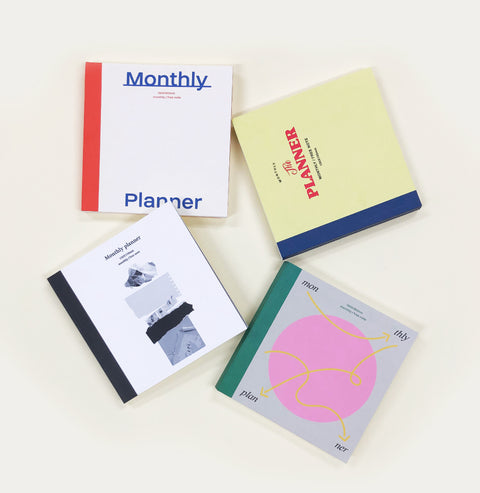 O-CHECK Square Monthly Planner [4types]