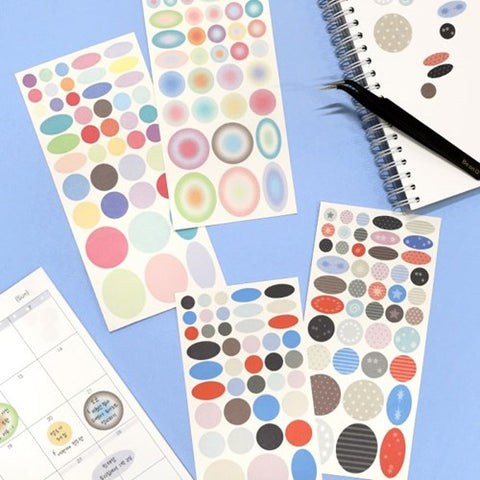 Daily Dot Sticker Pack [2types]