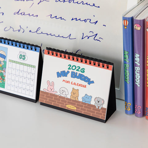 2026 My Buddy Mini Desk Calendar