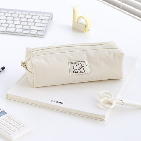 Coi Twill Big Pencil Pouch [4colors]