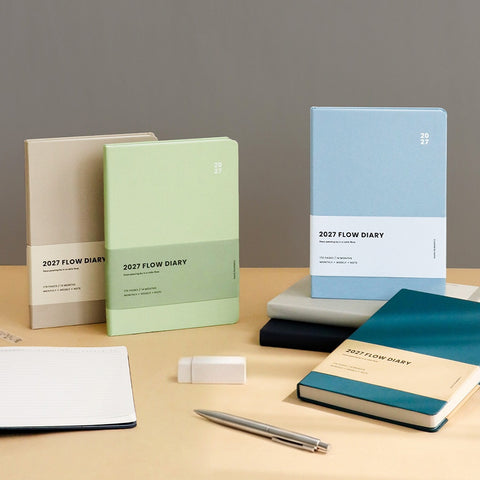 2027 Flow Weekly Diary [6colors] | Weekly Planner