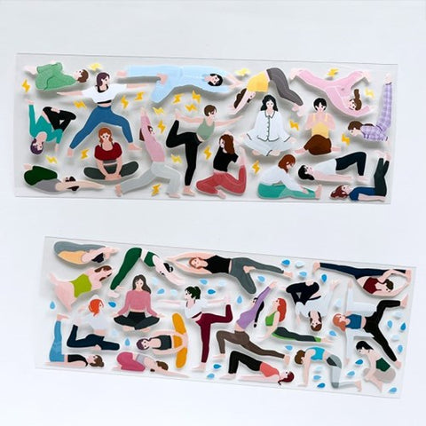 Gesture_ Yoga Seal Sticker [2types]