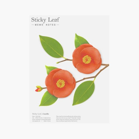 Camellia Sticky Notes L [2colors]