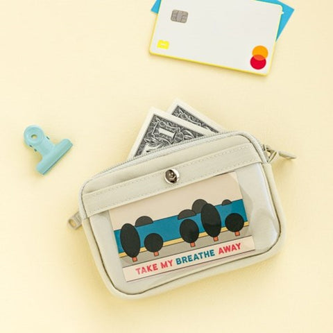 momossi Window Card Case v.2 [4colors] | Mini Pouch
