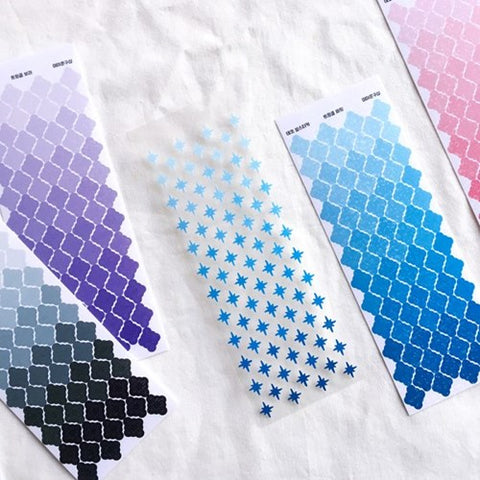 Deco Seal Sticker _ Twinkle [6colors] | Planner Deco Sticker