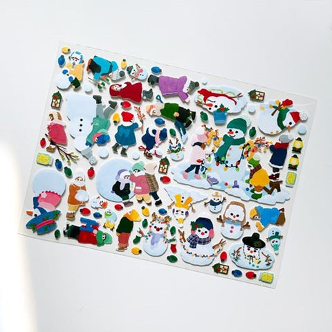 Making a Snowman Seal Sticker | Deco Sticker