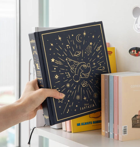 Disney Micky Mouse Hardcover Line & Blank Notebook