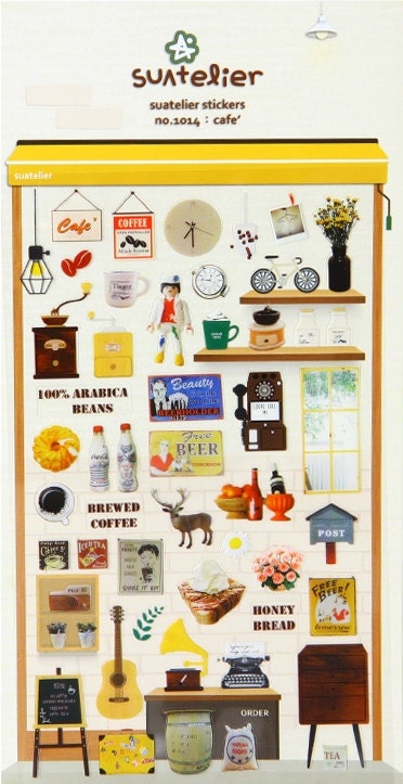 Planner Stickers [1014 cafe]