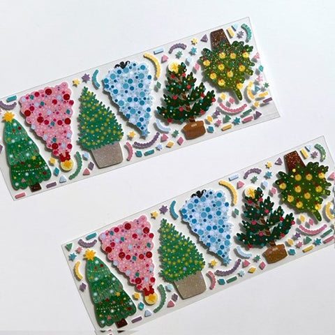 Christmas Tree Seal Sticker | Deco Sticker