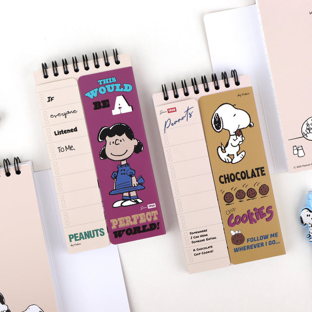 Peanuts Snoopy Vocabulary Notebook [2types] | Word Book – dubudumo