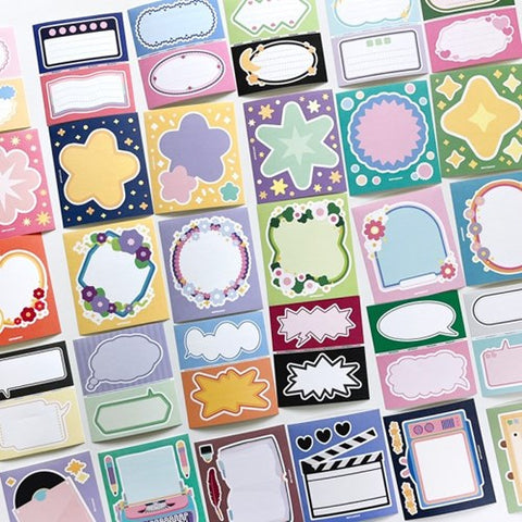 Memo Sticker Set | 12sheets