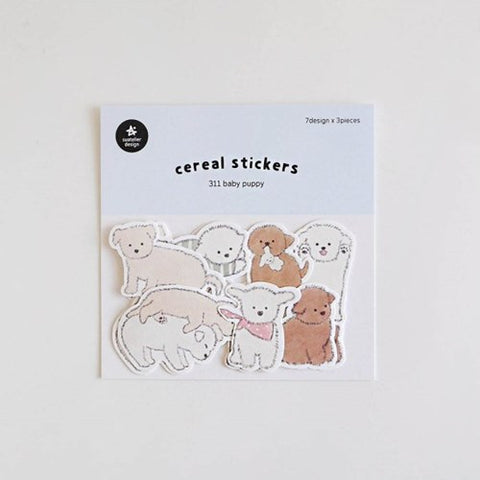 Planner Seal Stickers [311 baby puppy]