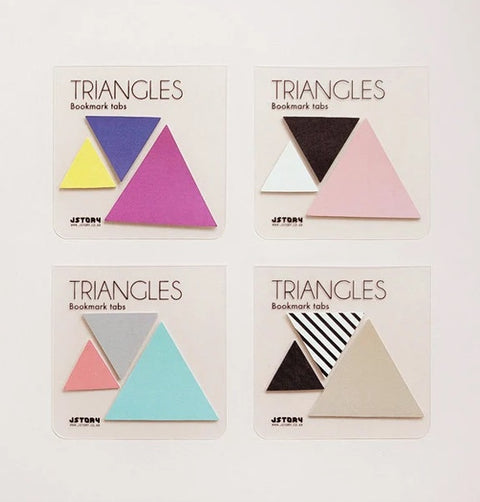 Index Sticky Notes [Triangles, Dot, Cube] | Bookmark Tabs