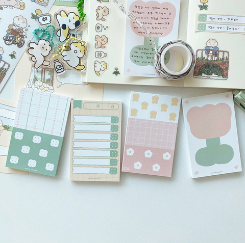 Spring Memo Pad [4types]